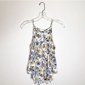 STITCH FIX LUQ Cold Shoulder Keyhole Neck Top